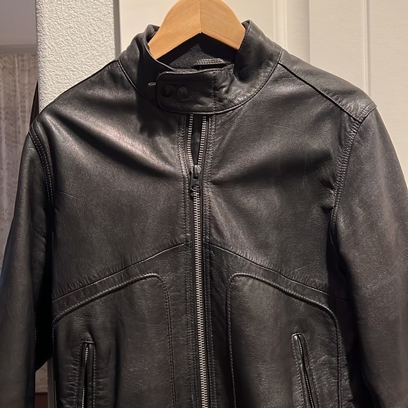 G-Star RAW leather jacket. Raw cargo line. - Picture 5 of 9